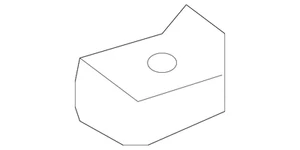 Genuine Toyota Bumper Cover Retainer Clip 90467-05138 - Picture 1 of 3