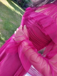 Abendkleid lang Tüll - Bild 1 von 8