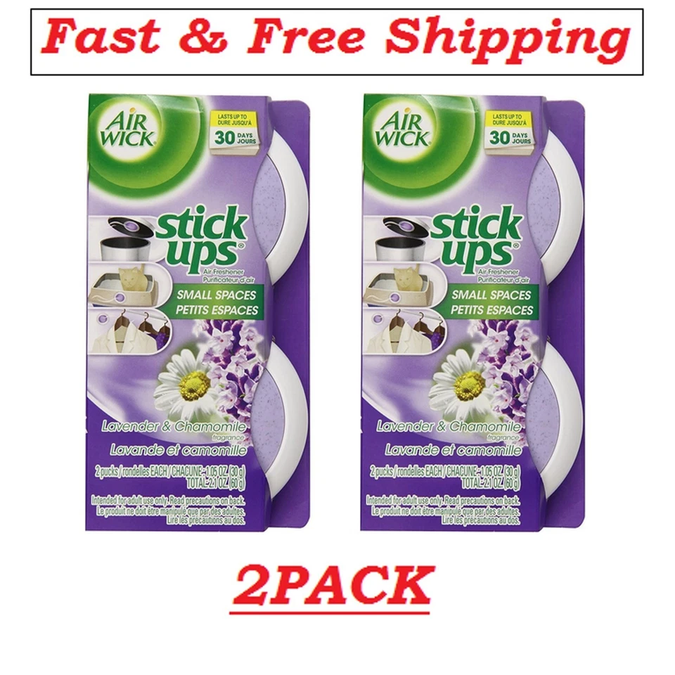 Ambientador Air Wick Stick Ups, lavanda y manzanilla, 2ct (paquete de 2) Foto 1 de 1