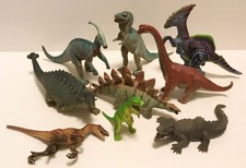 Lot Of Dinosaurs Action Figures Safari Schleich Allosaurus Brachiosaurus