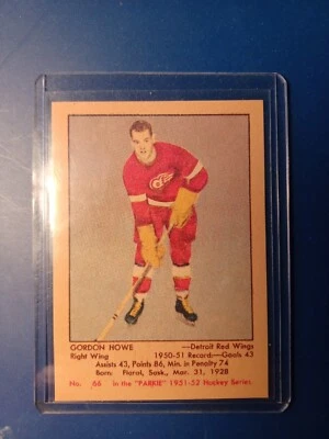 1993-94 Parkhurst Parkie Hockey RP #PR-33 Gordie Howe (Detroit Red Wings) MINT - Image 1 of 2