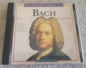 The Greatest Classical Hits Johann Sebastian Bach CD / VG+Disc - Picture 1 of 5