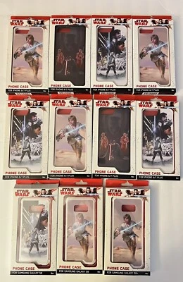 iPhone 6/7 Plus Galaxy S8 S8+ 批量 11 件 迪士尼星球大战 轻便保护壳 全新 — 第 1/2 张图片