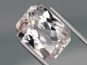 17.72ct Natural Kunzite 17x13mm Loose VS Gemstone Octagon colorless Spodumene - Picture 1 of 12