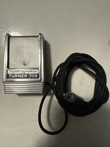 Vintage Turner Model 708 CB Radio Microphone Not Tested - Afbeelding 1 van 7