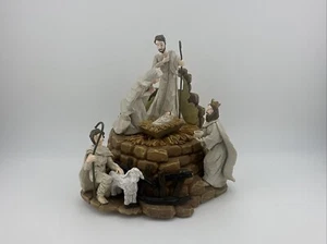 Nativity Musical Figure Sankyo ‘Silent Night’ - Picture 1 of 3