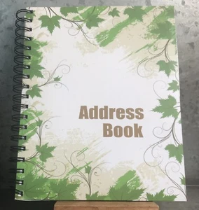 Telephone & Address Book X-Large Print w Alphabetic Tabs for Seniors Unused Exc - Picture 1 of 7