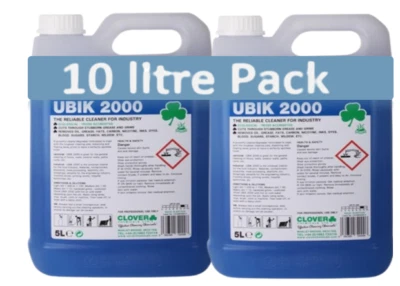 Clover Chemicals 301 Ubik 2000 Universal Cleaner Concentrate, 10 L Multi Pack