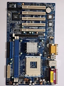 ASRock K7VT4A+, Sockel 462/A, AMD Motherboard - Bild 1 von 1
