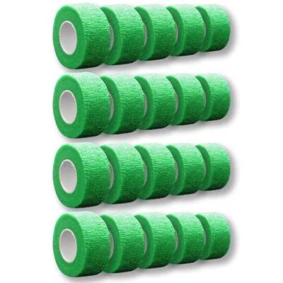 20x MC24® Fingerpflaster Fingerverband Fingertape kohäsiv selbsthaftend, grün - Bild 1 von 4