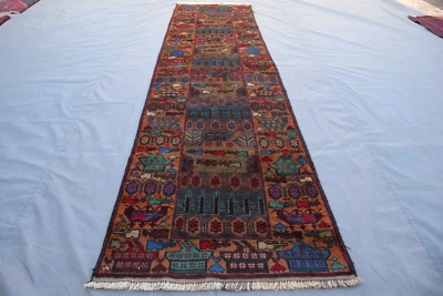 2x9 War Rug -  Soviet Afghan War - Tribal - Handmade Wool - Political Folk Art. - Image 1 of 4
