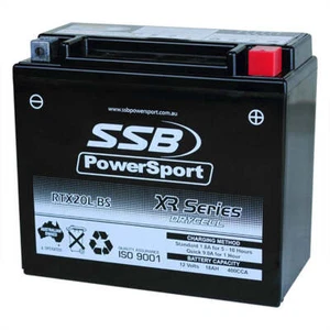 RTX20L-BS High Peformance AGM Motorcycle Battery - Picture 1 of 3