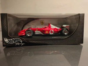 Hotweels 1/18 Ferrari F-2002 SCHUMACHER 54626 - Foto 1 di 5
