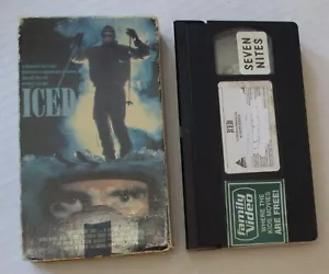 Iced VHS Video Tape Horrorfilm 1988 Prism Mikon 80er Snow Slasher RAR OOP - Bild 1 von 9