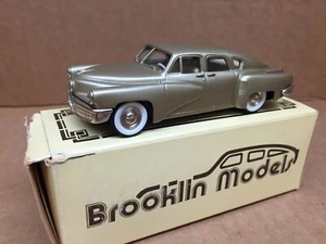 BROOKLIN MODELS METAL 1:43 SCALE 1948 TUCKER TORPEDO GOLD  BRK.2 NEAR MINT - Picture 1 of 8