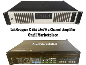 Lab.Gruppen C 28:4 2800W 4-Channel Amp W/ NomadLink Network Monitoring - Picture 1 of 4