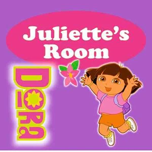 DORA SIGN añadir nombre PÚRPURA - Imagen 1 de 1