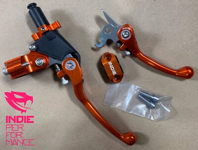 Комплект быстрорегулируемых рычагов сцепления и тормоза FLEX KTM ALL 125 525 (05-11) - Изображение 1 из 4