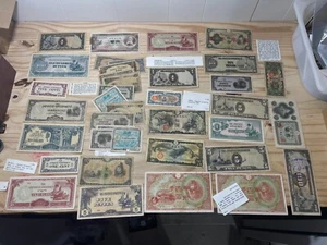 Early Japan Banknotes Lot High Value - Picture 1 of 7