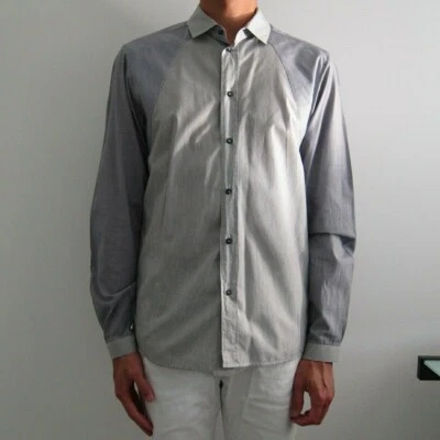 Pre-owned Alexander McQueen Long Sleeved 100% Cotton Shirt Size 48 Slim - Image 1 of 4