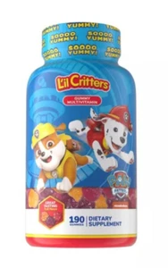 L'il Critters Paw Patrol Multivitamin Dietary Supplements, 190 gummies - Picture 1 of 4