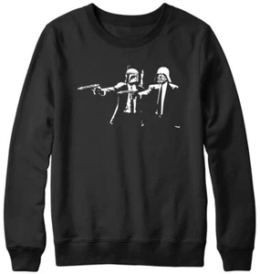 Banksy Wars lustiges Fruchtfleisch Herren Damen Fiktion Unisex Sweatshirt - Bild 1 von 7