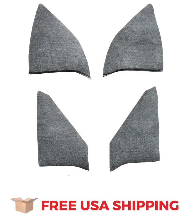 FITS 1987-1988 Chevrolet R30 Crew Cab Inserts without Cardboard Kick Panel Foto 1 de 1