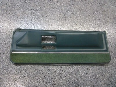 1971-1978 CADILLAC ELDORADO LOWER DOOR PANEL GREEN RIGHT SIDE  - Image 1 of 4