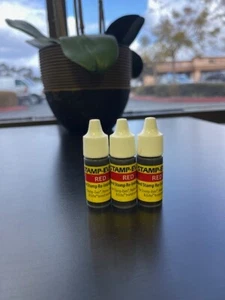 5068 IR62 StampEver Lot of 3 Preinked Stamp Ink Refills 024oz - Picture 1 of 3