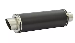 Yamaha FZ8 Exhaust SP Engineering Satin Black Round Moto GP XLS 2010-2015 - Picture 1 of 9