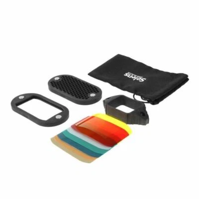 Selens Magnetic Speedlite Flash Honeycomb Grid Spot Gel Filter for Nikon Canon - Image 1 of 4