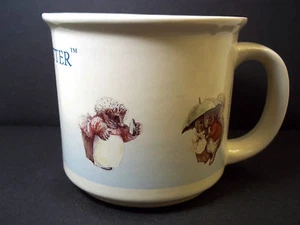 Beatrix Potter Peter Rabbit Cocoa or Hot Chocolate mug 12 oz coffee - Picture 1 of 5