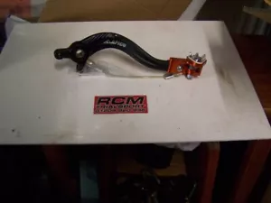 PEDALE FRENO KTM APICO BPF503 NERO E ARANCIONE - Foto 1 di 2