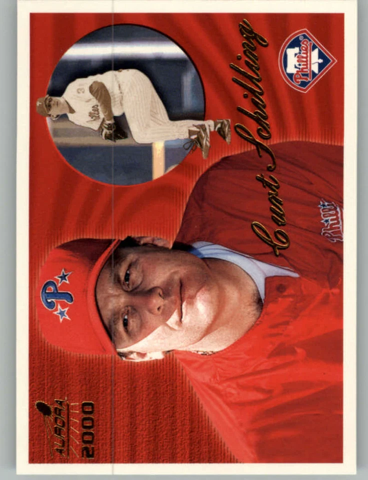 2000 Pacific Aurora #112 Curt Schilling Phillies  - Image 1 of 1