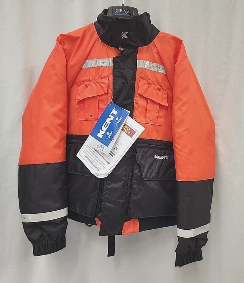 KENT Deluxe флотации куртка X-Large оранжевый - Изображение 1 из 4