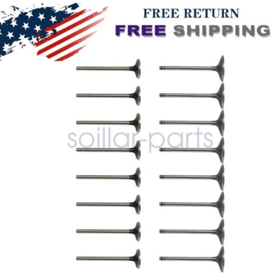 New Exhaust Valves & Intake Valves Fits Chevrolet Silverado 1999-2015 - Изображение 1 из 4