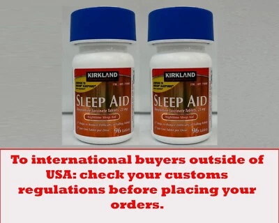 Kirkland Signature Smooth Rest Assistance 96 cantidad cada paquete completo 2 botellas Foto 1 de 3