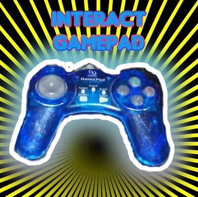 Gamepad PS Interact azul con cable + 1 controlador PS 🎮  Foto 1 de 4