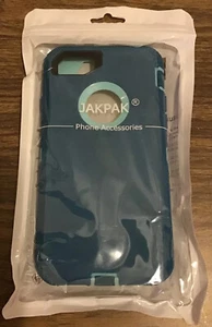 Jakpak iPhone 7 Case 4.7" - Teal Blue - Picture 1 of 5