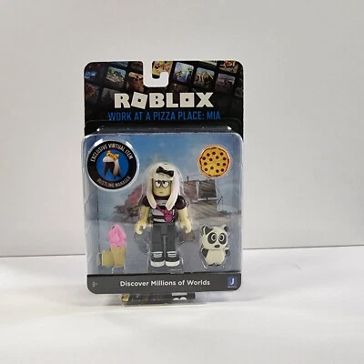 Colección ROBLOX Trabajo en una Pizza Place: Figura Mia con Artículo Virtual Exclusivo Foto 1 de 4