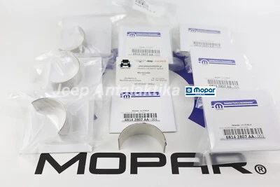 MOPAR KIT connecting rod bearings 68142807AA WRANGLER 2.8CRD 2.8TD 2007-2018 - Image 1 of 4