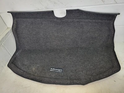 12 - 19 VOLKSWAGEN VW BEETLE OEM BLACK REAR CARGO COVER CARPET TRUNK LINER - Image 1 of 4