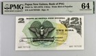 Papua New Guinea 2 Kina Pick# 1a ND (1975) PMG 64 Unc Banknote