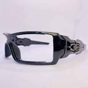 Gafas de sol Oakley auténticas plataforma al óleo negro brillante 62 mm EE. UU. Stock muerto en línea - Imagen 1 de 11