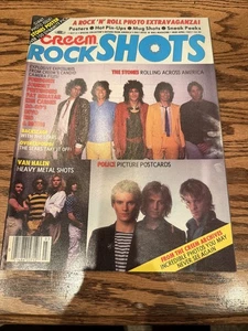 CREEM ROCK SHOTS MAR/APR 1982 ROLLING STONES, VAN HALEN, THE POLICE - Bild 1 von 8