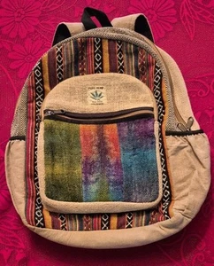 Pure Hemp Backpack By Kathmandu Imports Clean - Picture 1 of 10