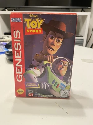 Disney's Toy Story (Sega Genesis, 1995) Complete With Manual  - Image 1 of 4