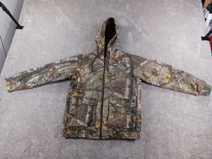 Gander Mountain Guid Series Mens Jacket Large Brown Camouflage Cotton Lined - Picture 1 of 17