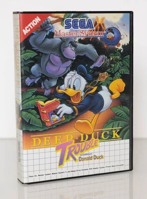 Deep Duck Trouble starring Donald Duck | SEGA Master System, PAL | CIB - Bild 1 von 4