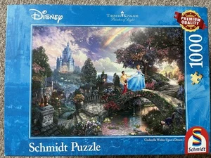 Thomas Kinkade Disney Jigsaw Puzzle 1000 Pieces- Cinderella - Picture 1 of 1